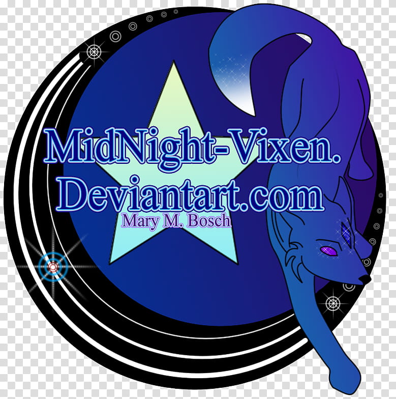 MidNight Vixen Logo  transparent background PNG clipart