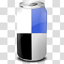 Drink Web   Icon , white, blue, and black easy-open can transparent background PNG clipart