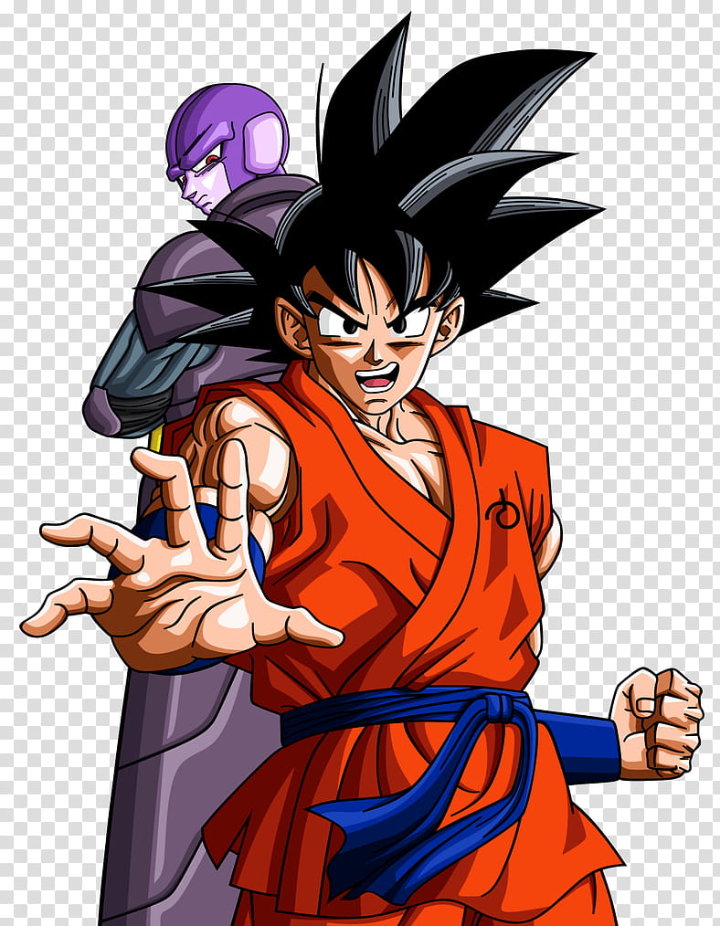 Goku vs Hit Render [Times Square] Dragon Ball Sup transparent background PNG clipart