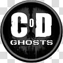 Call of Duty Series Dock Icons, cod ghosts transparent background PNG clipart