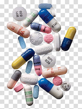 Rad , assorted-color medication capsule and tablet lot transparent background PNG clipart