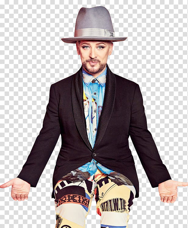 Boy George transparent background PNG clipart