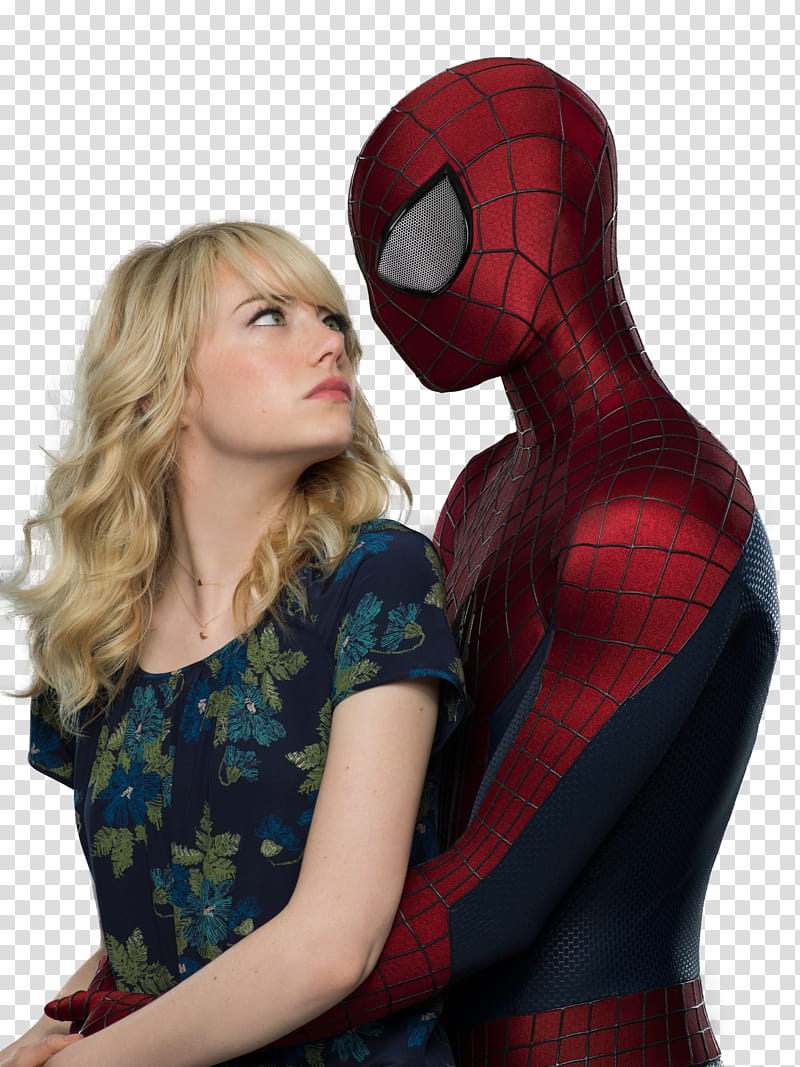 Andrew Garfield Emma Stone transparent background PNG clipart