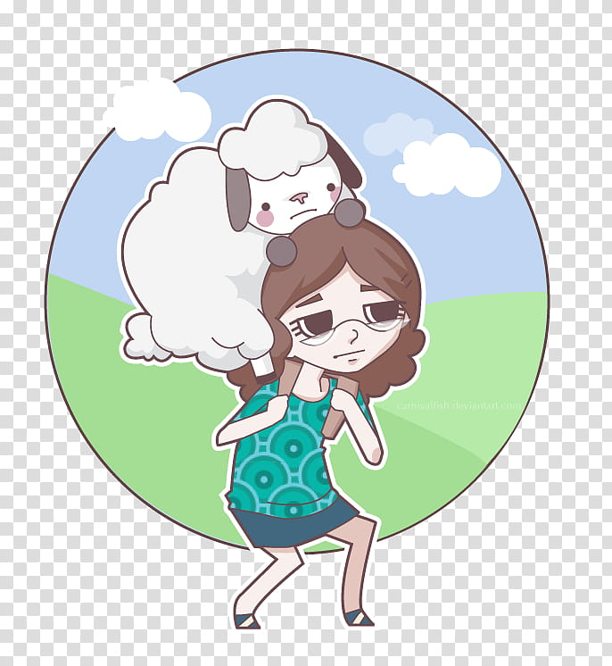 Mary had a little lamb transparent background PNG clipart