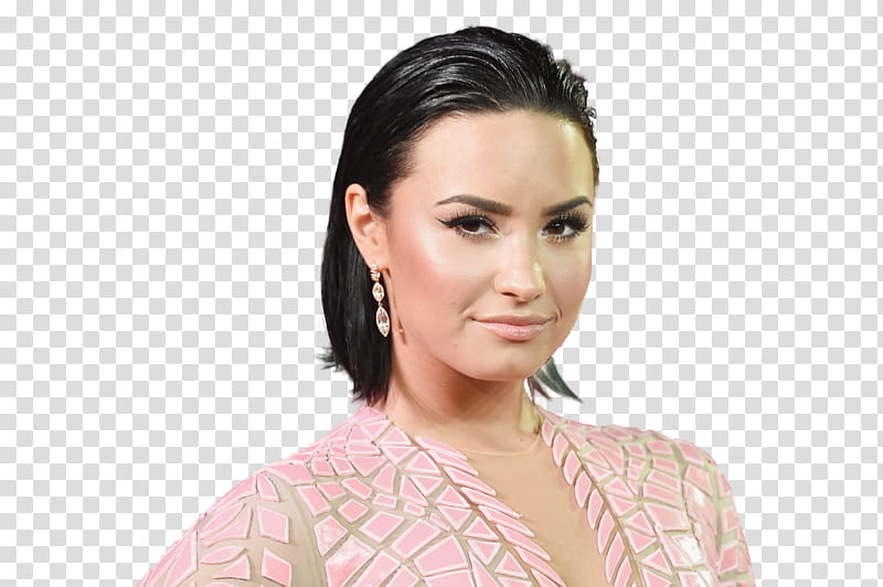 Demi Lovato, - transparent background PNG clipart