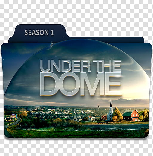 Under The Dome Serie Folders, UNDER THE DOME SEASON  icon transparent background PNG clipart