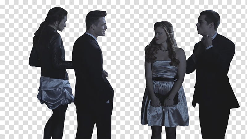 , two pairs of person wearing suit and dress transparent background PNG clipart