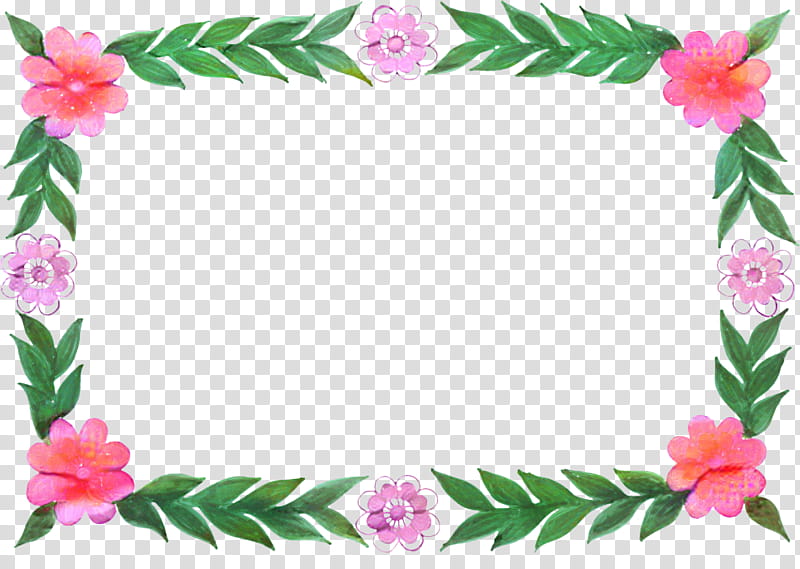 simple flower frame designs