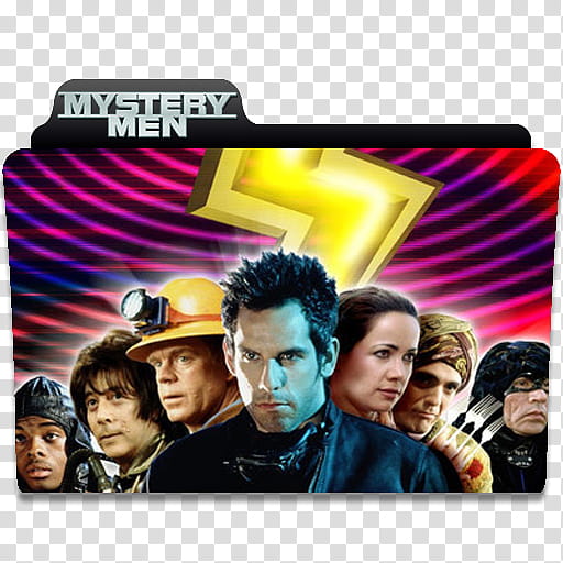 Epic  Movie Folder Icon Vol , Mystery Men transparent background PNG clipart