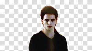 Breaking Dawn , Robert Pattinson wearing black top transparent background PNG clipart