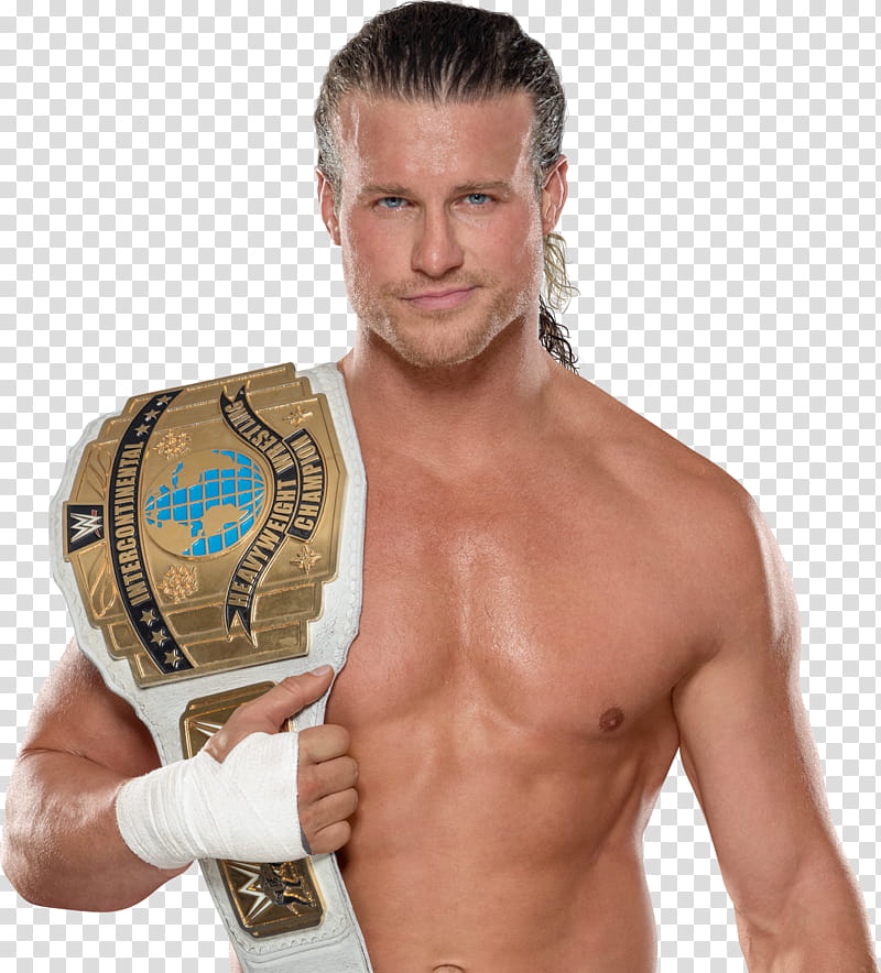 Dolph Ziggler  Intercontinental Champion transparent background PNG clipart
