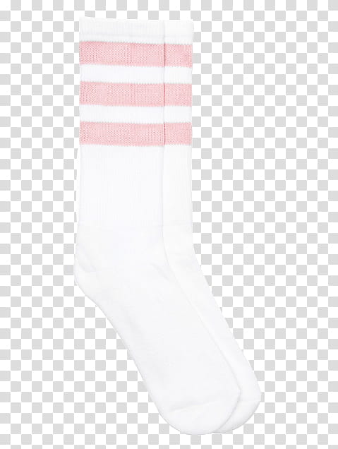 AESTHETIC, white sock transparent background PNG clipart