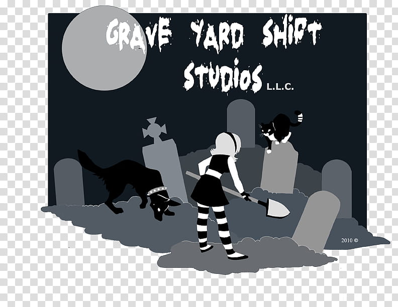 GraveYard Shift Studios Logo, grave yard shift art transparent background PNG clipart