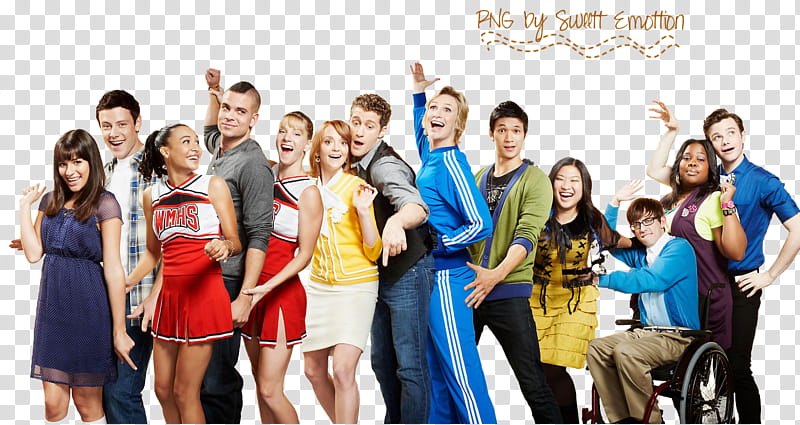 Glee, of group of people transparent background PNG clipart