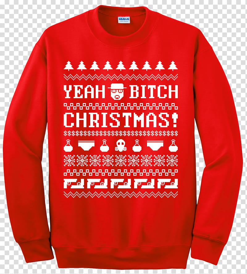 Xmas  Watchers, red crew-neck sweater transparent background PNG clipart