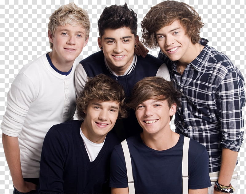 , One Direction having a group transparent background PNG clipart