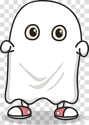 Halloween cartoon character. Cute headless ghost isolated on transparent  background. 24488344 PNG