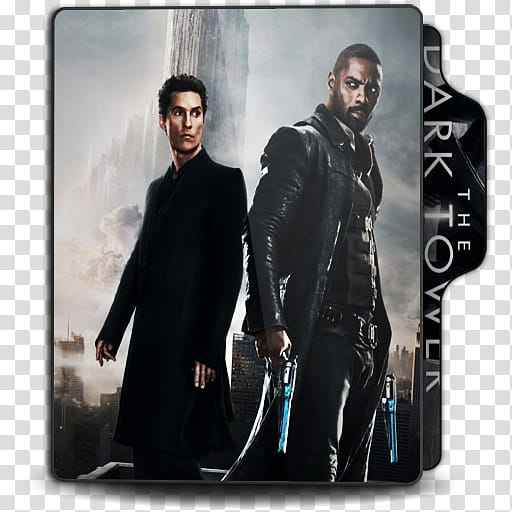 Stephen King movie collection folder icons, The Dark Tower transparent background PNG clipart