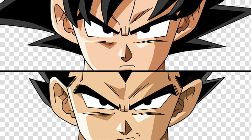 Goku y Vegeta Fusion DBS, Dragon Ball Goku and Vegeta transparent background PNG clipart