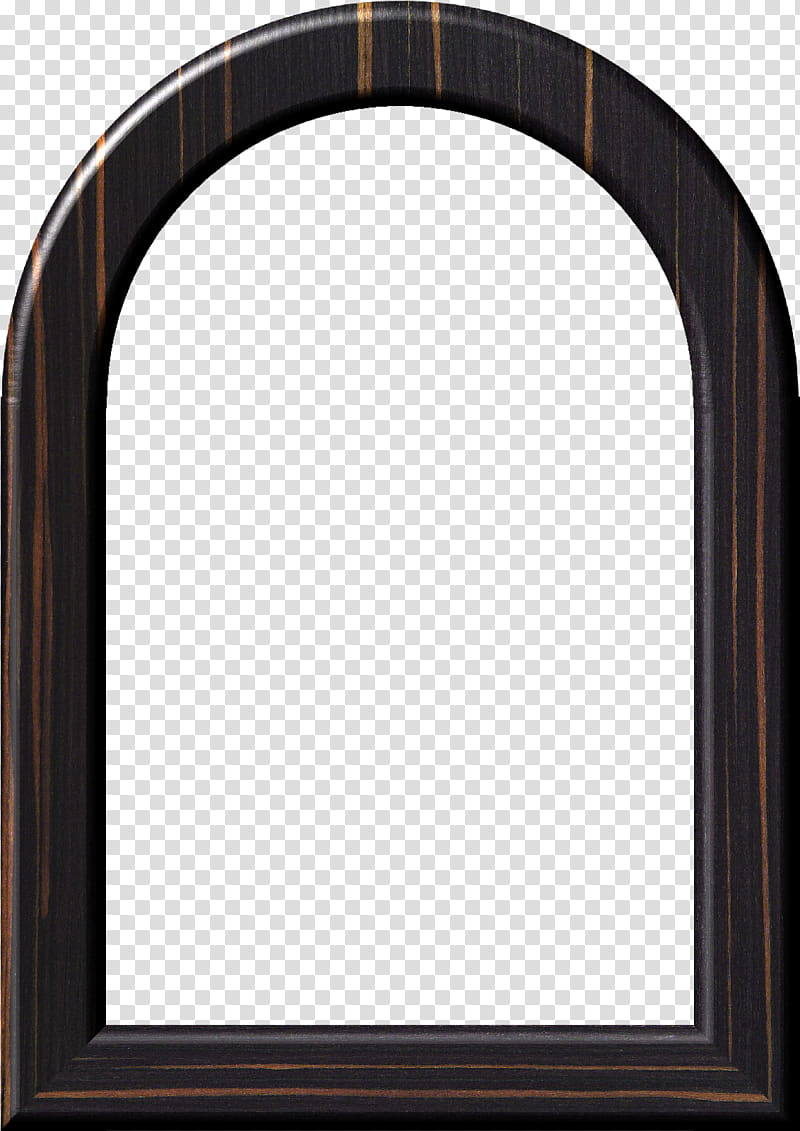 Masagascar Ebony Arch frame transparent background PNG clipart
