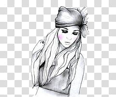 Munecas, woman wearing turban and crop top illustration transparent background PNG clipart