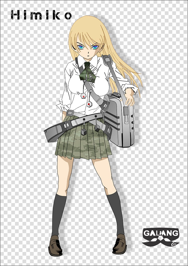 Himiko BTOOOM! transparent background PNG clipart