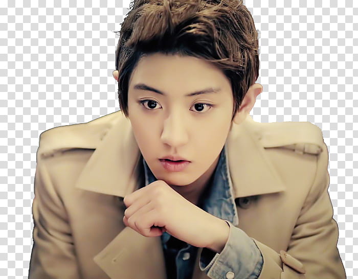 Chanyeol EXO, man's face transparent background PNG clipart