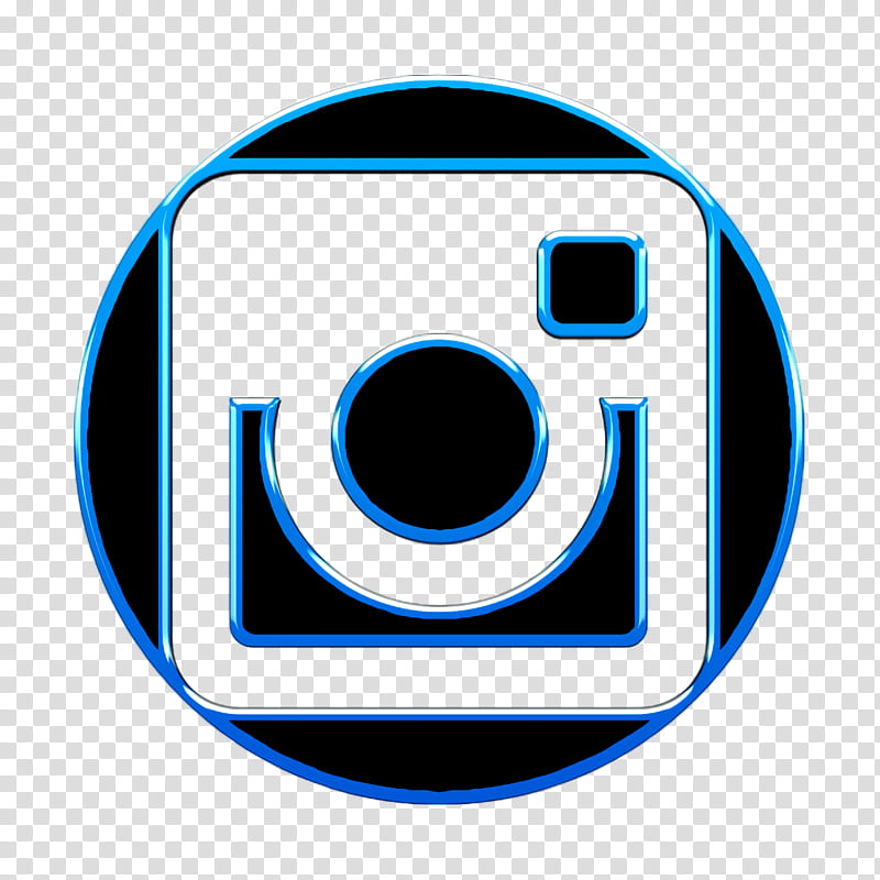 social icon Social Icons Rounded icon Instagram social network logo of camera icon, Instagram Social Network Logo Of Camera Icon, Instagram Icon, Electric Blue, Symbol, Circle, Smile transparent background PNG clipart