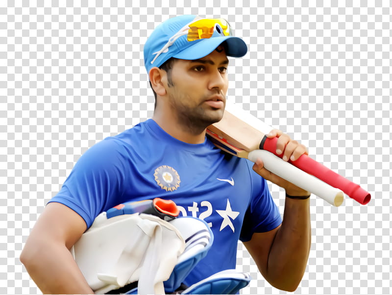 Baseball Glove, Rohit Sharma, Indian Cricketer, Batsman, Team Sport, Baseball Bats, Athlete, Sports transparent background PNG clipart