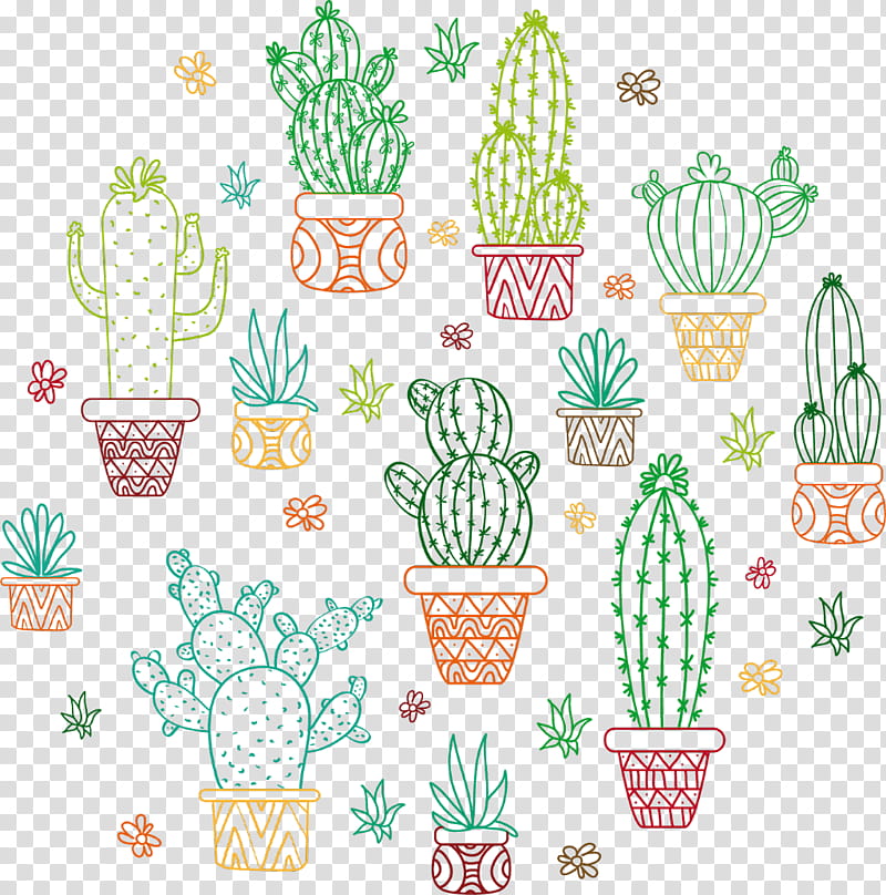 Green Grass, Cactus, Drawing, Doodle, Succulent Plant, Coloring Book, Circle, Painting transparent background PNG clipart