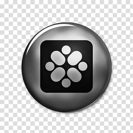 Silver Button Social Media, ziki logo square webtreatsetc icon transparent background PNG clipart