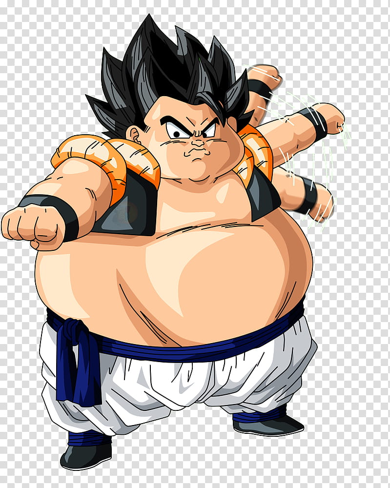 Goku de perfilFacuDibuja transparent background PNG clipart