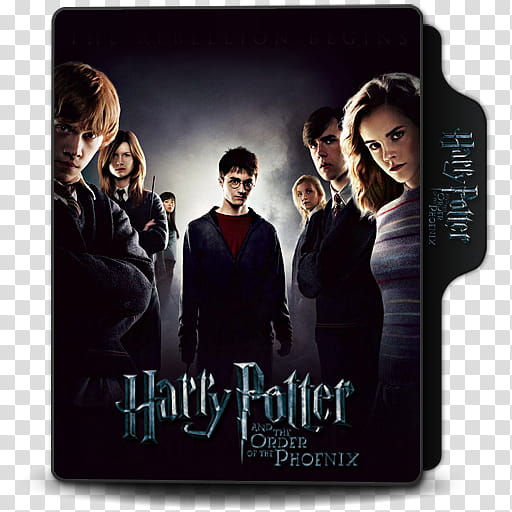 Harry Potter   Folder Icons, Harry Potter and the Order of the Phoenix v transparent background PNG clipart
