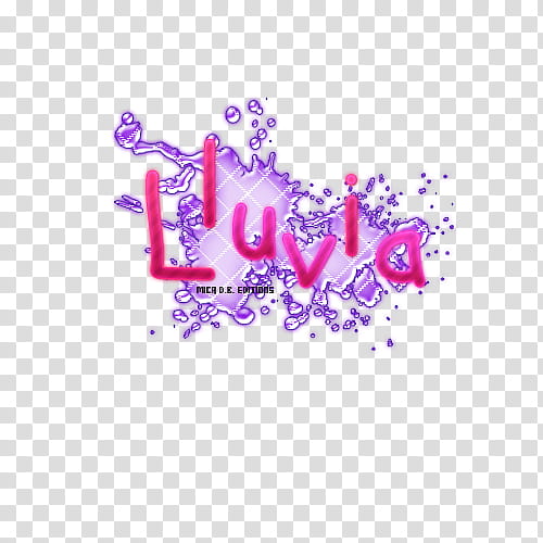 Texto Lluvia transparent background PNG clipart