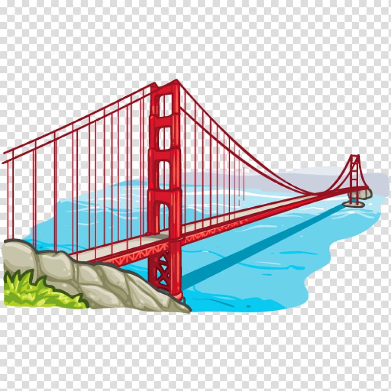 golden gate bridge clipart