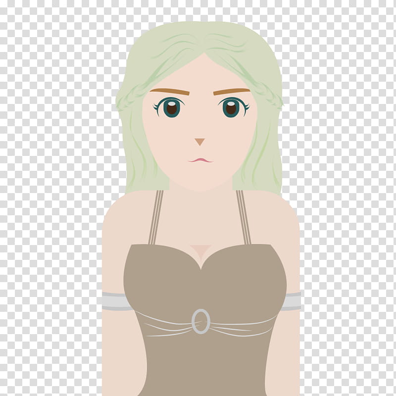 Daenerys Targaryen Cartoon transparent background PNG clipart