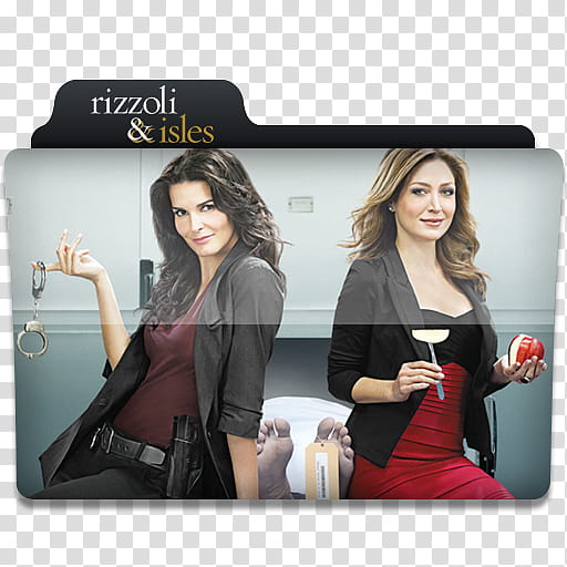 Windows TV Series Folders Q R, Rizzoli & Isles movie transparent background PNG clipart