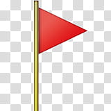 red flag transparent background PNG clipart