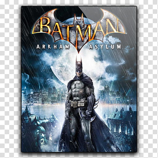 Game Folder Icon , Batman, Arkham Asylum transparent background PNG clipart