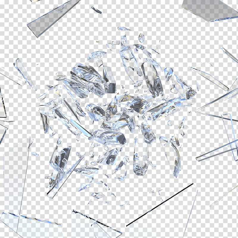 shattered glass transparent background PNG clipart