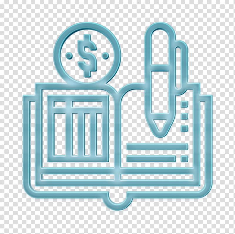 Ledger icon Accounting icon, Text, Line, Symbol, Logo transparent background PNG clipart