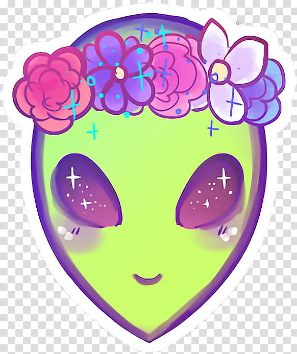 Alien, Extraterrestrial Life, Drawing, Aesthetics, Sticker, Cartoon, Purple, Violet transparent background PNG clipart