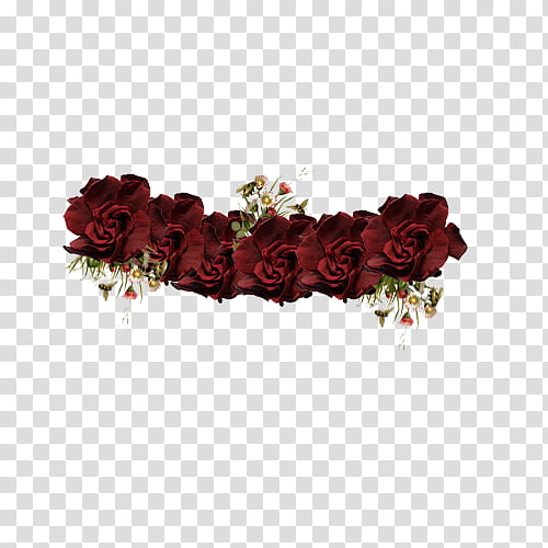 Flower Crowns ZIP, red rose centerpiece transparent background PNG clipart