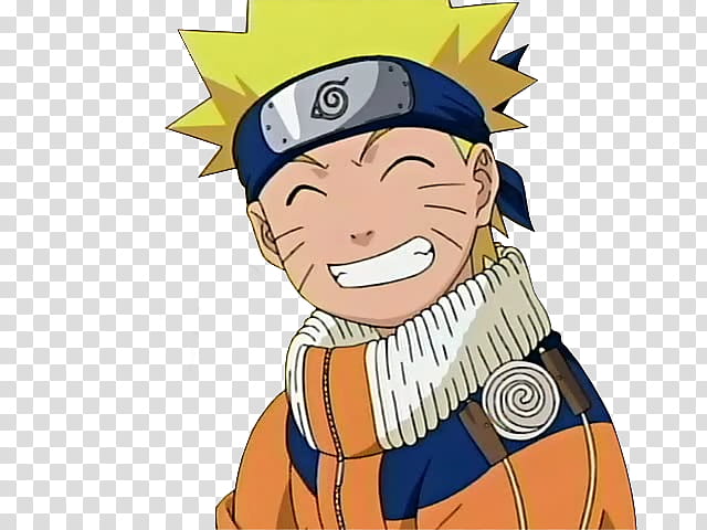 Naruto smiling PNG Image