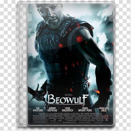 Movie Icon , Beowulf, Beowulf DVD case transparent background PNG clipart
