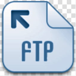 Albook extended blue , FTP logo transparent background PNG clipart