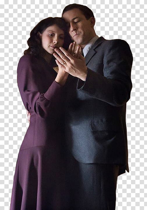 Frank and Claire Randall transparent background PNG clipart