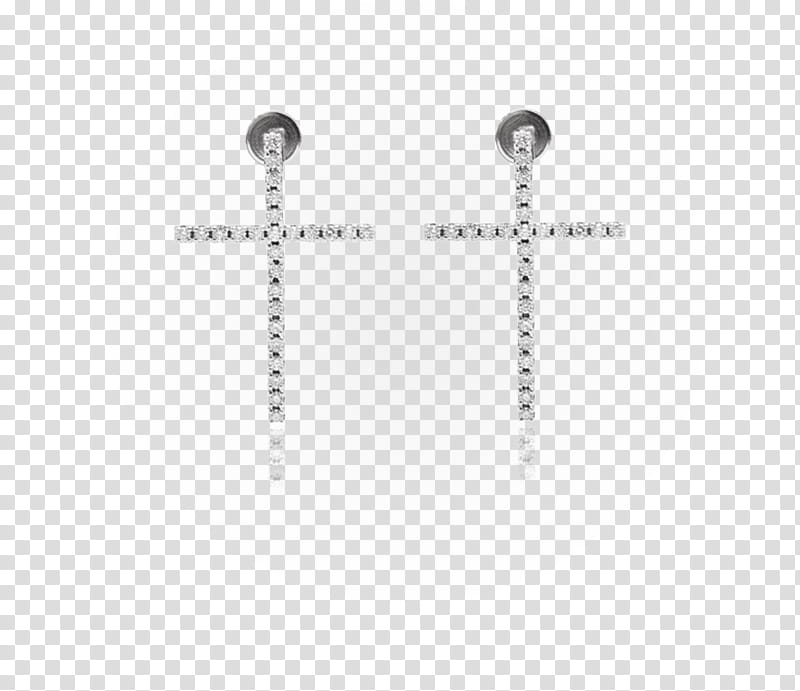 Silver, Earring, Womens Cross Earrings, Jewellery, Body Jewellery, Patola Sari, Cartier, Diagram transparent background PNG clipart