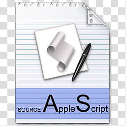 Programming FileTypes, applescript icon transparent background PNG clipart