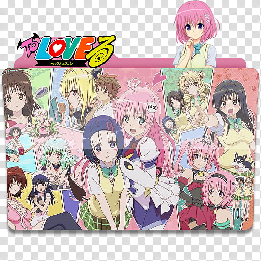 Anime Icon Pack , To Love Ru Trouble transparent background PNG clipart